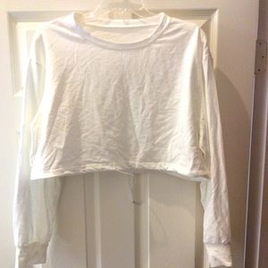 White Crop Top